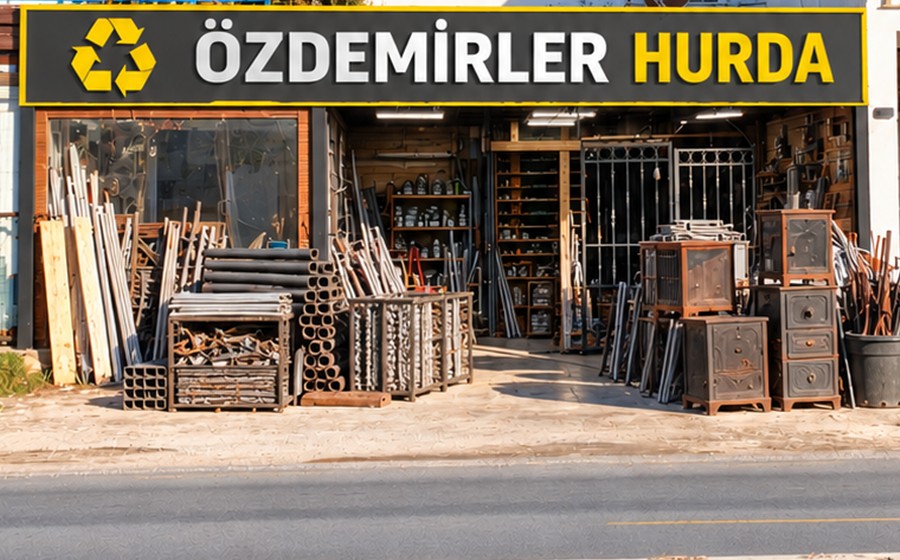 Özdemirler Hurda tabelası